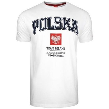 textil Dam T-shirts Monotox Polska College Vit