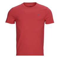 textil Herr T-shirts Polo Ralph Lauren K223SC08-SSCNCMSLM2-SHORT SLEEVE-T-SHIRT Röd / Röd