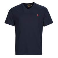 textil Herr T-shirts Polo Ralph Lauren KSC08H-SSVNCLS-SHORT SLEEVE-T-SHIRT Marin / Bläck