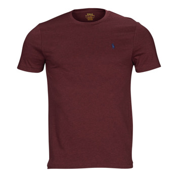 textil Herr T-shirts Polo Ralph Lauren K224SC08-SSCNCMSLM2-SHORT SLEEVE-T-SHIRT Bordeaux / Vår / Wine