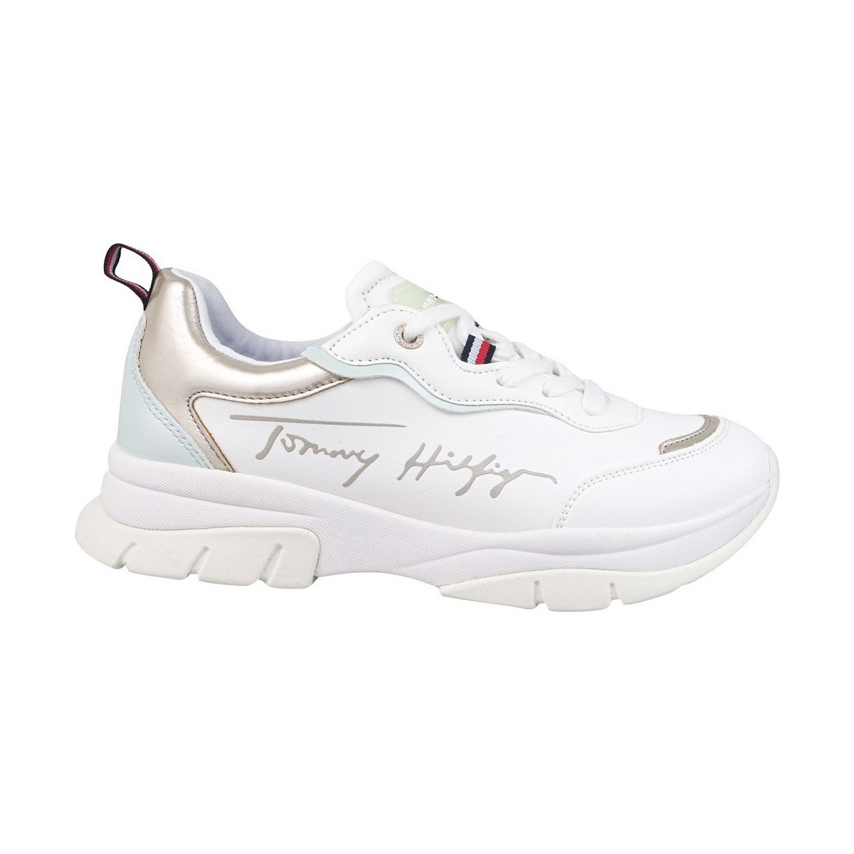 Skor Dam Sneakers Tommy Hilfiger T3A4321640289X048 Vit