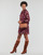 textil Dam Korta klänningar Liu Jo WF2317 Bordeaux / Rosa