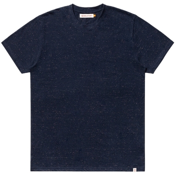 textil Herr T-shirts & Pikétröjor Revolution Structured T-Shirt 1204 - Navy Blå