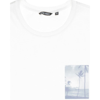 textil Herr T-shirts Antony Morato MMKS02171 FA100144 Vit