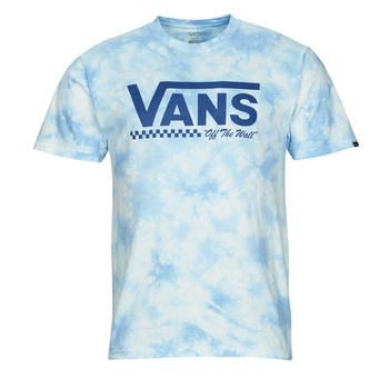 textil Herr T-shirts Vans DROP V CLOUD WASH SS TEE Blå