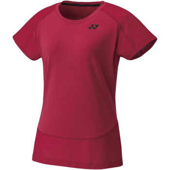 textil Dam T-shirts Yonex T-shirt  20478ex Röd