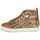 Skor Flickor Höga sneakers Shoo Pom PLAY NEW JODLACE Leopard / Guldfärgad