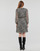 textil Dam Korta klänningar Only ONLCERA 3/4 SHORT DRESS WVN Leopard