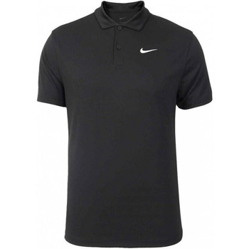 textil Herr Linnen / Ärmlösa T-shirts Nike Court Dri-FIT Tennis Polo Svart