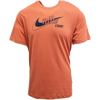 textil Herr Linnen / Ärmlösa T-shirts Nike Court Swoosh Tennis Orange