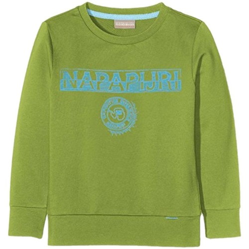 textil Pojkar Sweatshirts Napapijri  Grön
