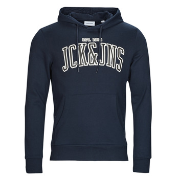 textil Herr Sweatshirts Jack & Jones JJCEMB SWEAT HOOD Marin