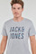 textil Herr T-shirts Jack & Jones JJXILO TEE SS CREW NECK Grå