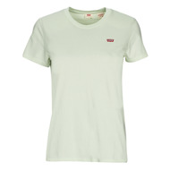 textil Dam T-shirts Levi's PERFECT TEE Meadow / Dimma