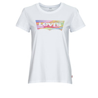 textil Dam T-shirts Levi's THE PERFECT TEE The / Ljus / Vit