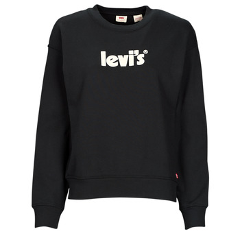 textil Dam Sweatshirts Levi's GRAPHIC STANDARD CREW Kaviar
