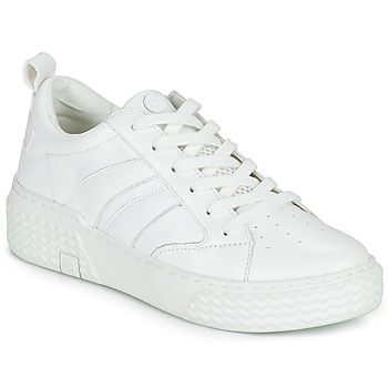 Skor Dam Höga sneakers Palladium EGO 03 LEA~WHITE/WHITE~M Vit