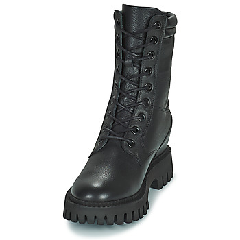 Freelance LUCY COMBAT LACE UP BOOT Svart