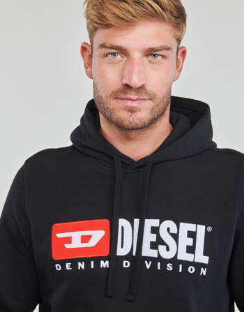 Diesel S-GINN-HOOD-DIV Svart