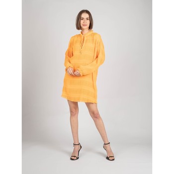 textil Dam Korta klänningar Patrizia Pepe  Orange