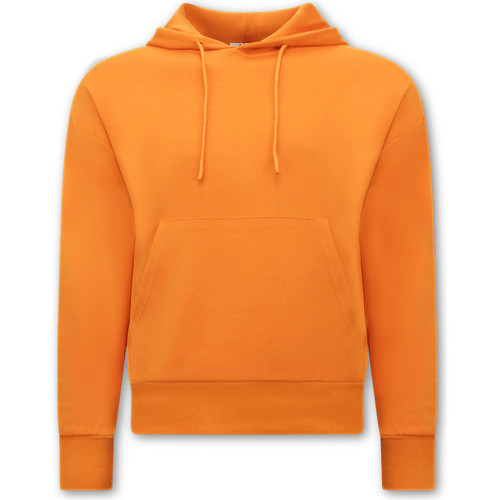 textil Herr Sweatshirts Tony Backer Oversize Fit Huv Orange Orange