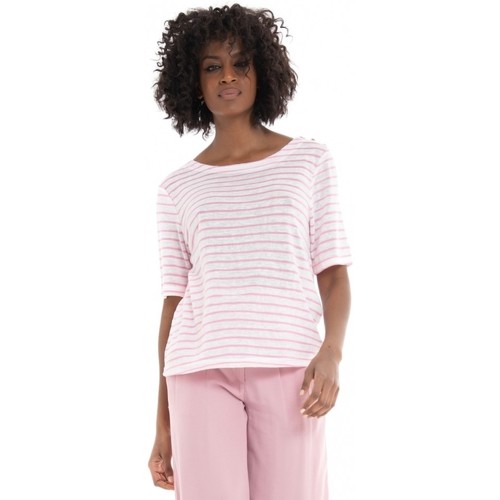textil Dam Sweatshirts Only Maya Top - Sachet Pink Rosa