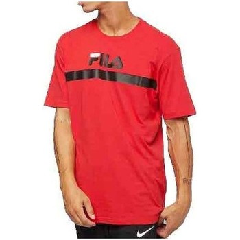 textil Herr T-shirts & Pikétröjor Fila ANATOLI TEE Röd