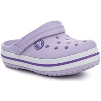 Skor Flickor Träskor Crocs Crocband Kids Clog T 207005-5P8 Violett