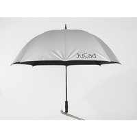 Accessoarer Barn Paraply Jucad Parapluie avec tige et protection uv Silver
