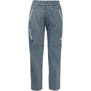 textil Herr Chinos / Carrot jeans Jack Wolfskin Pantalon  Overland Zip Away Grå