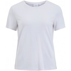 textil Dam Sweatshirts Vila Modala O Neck T-Shirt - Optical Snow Vit