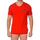 textil Herr T-shirts Bikkembergs BKK1UTS08BI-RED Röd