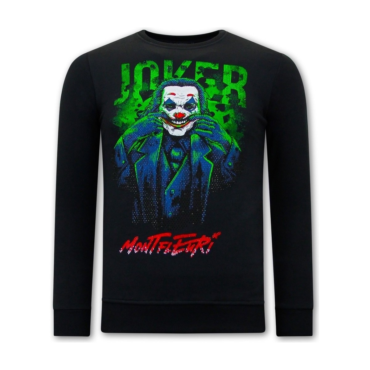 textil Herr Sweatshirts Tony Backer Swea For Men Joker Svart