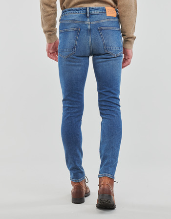 Scotch & Soda Skim Skinny Jeans In Organic Cotton  Space Boom Blå / Marin