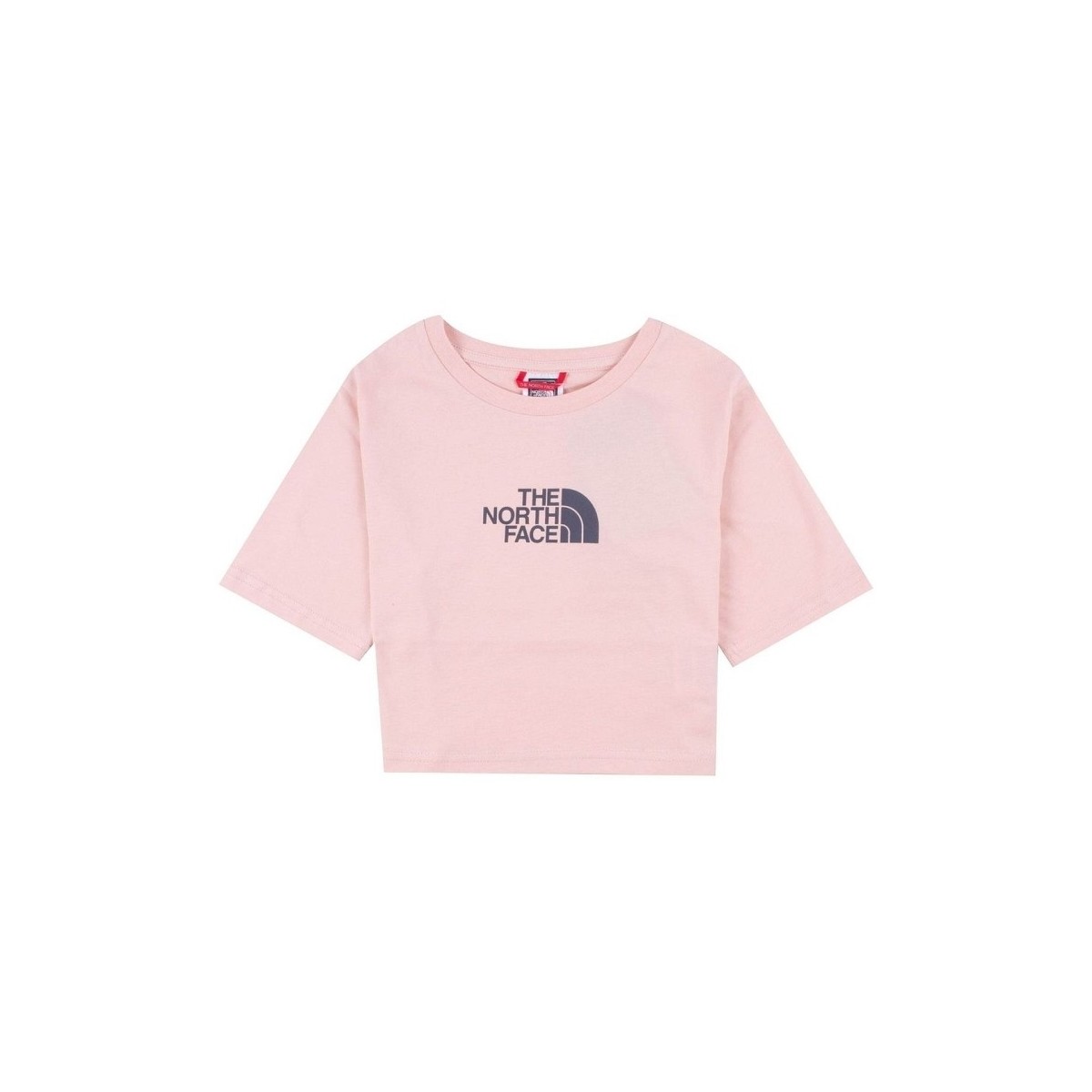 textil Dam T-shirts & Pikétröjor The North Face GHYÈ_ BNHGG SS CROPPED GRAPHIC TEE Rosa