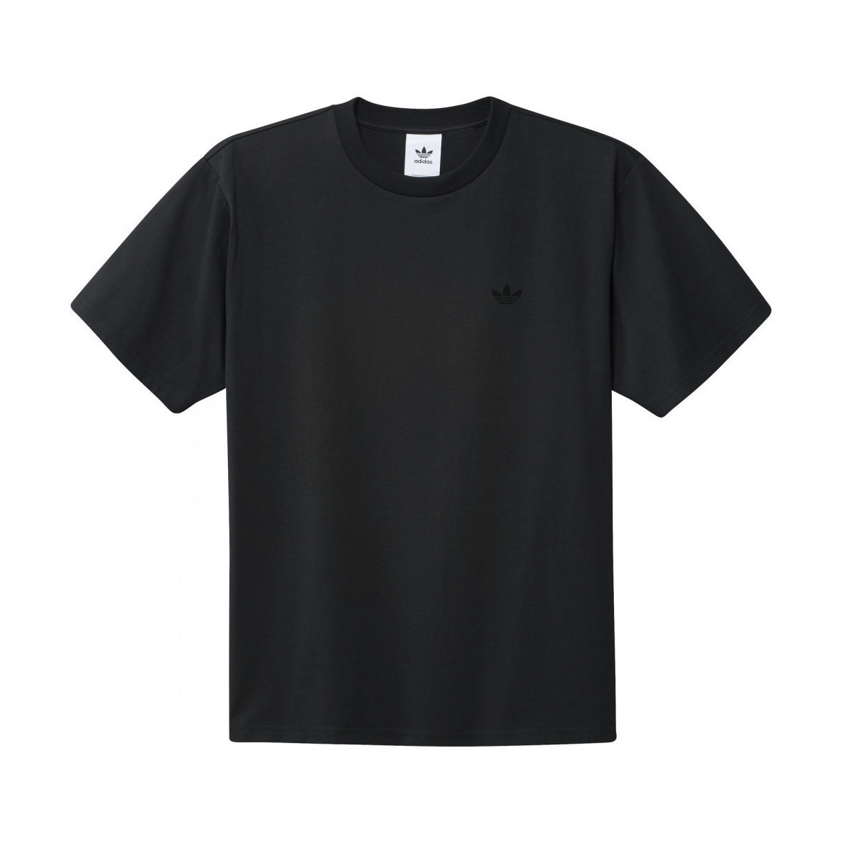 textil Herr T-shirts & Pikétröjor adidas Originals Skateboarding 4.0 logo ss tee Svart