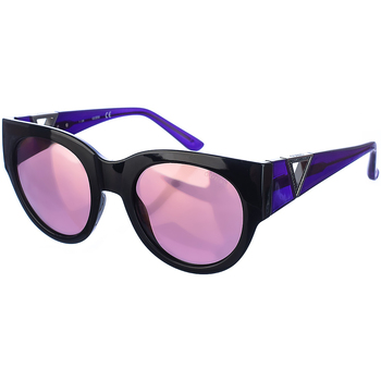 Klockor & Smycken Dam Solglasögon Guess Sunglasses GU7496S-01Z Violett