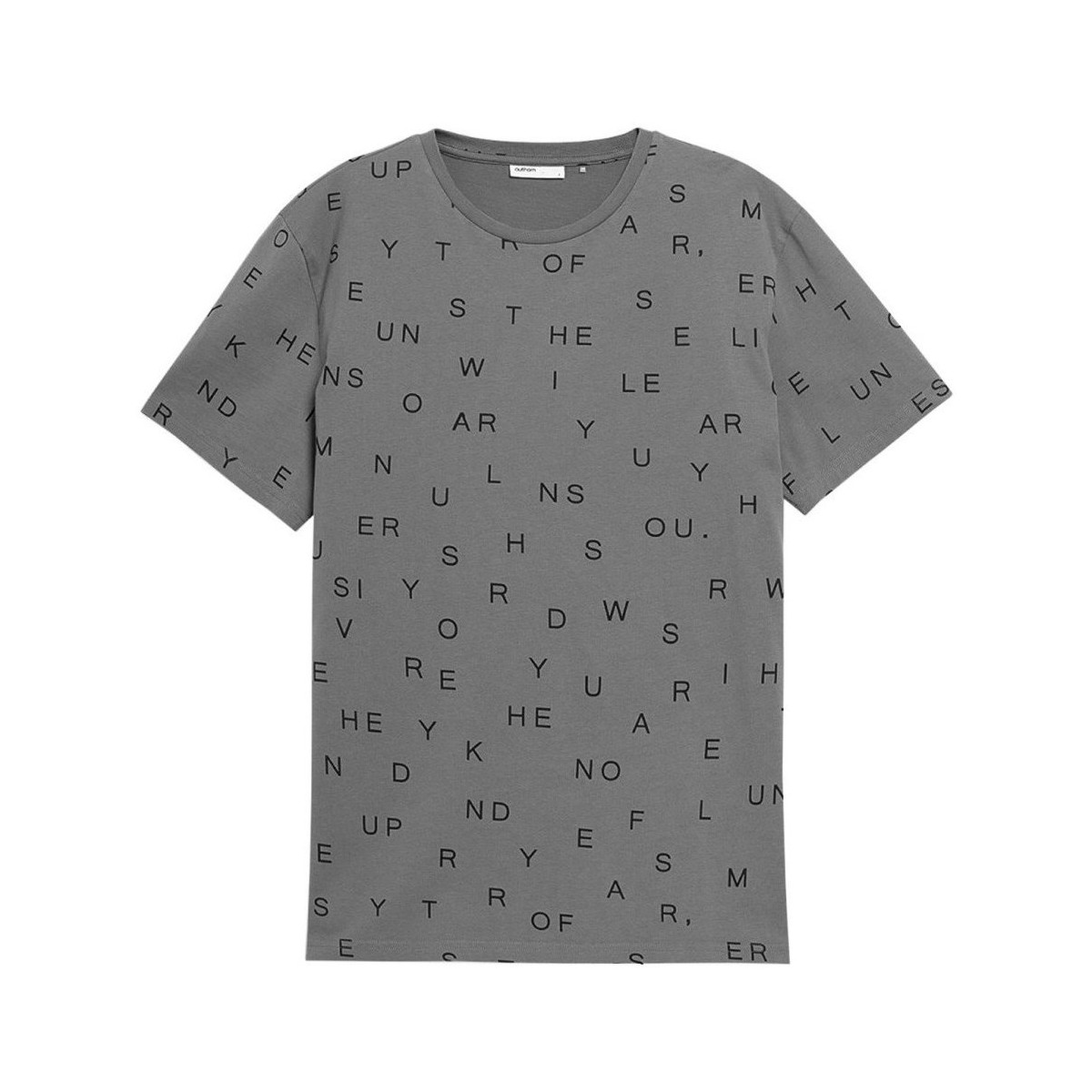 textil Herr T-shirts Outhorn TSM606 Grå