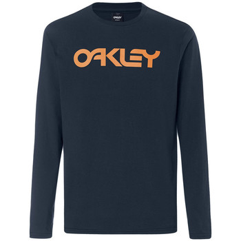 textil Långärmade T-shirts Oakley T-shirt  Mark II Fathom PT Blå