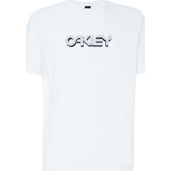 textil T-shirts Oakley T-shirt  Stone B1B Vit