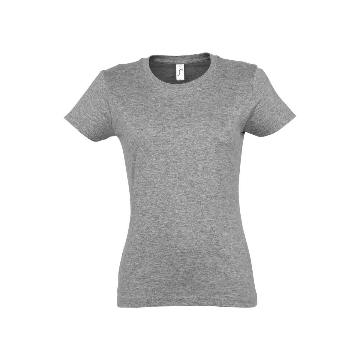 textil Dam T-shirts Sols IMPERIAL WOMEN - CAMISETA MUJER Grå
