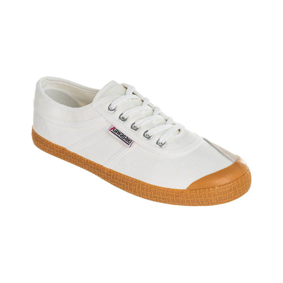 Skor Herr Sneakers Kawasaki Original Pure Shoe K212441 1002 White Vit