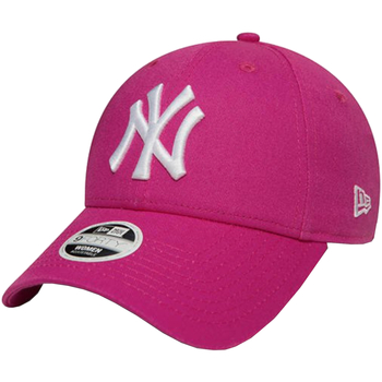 Accessoarer Dam Keps New-Era 9FORTY Fashion New York Yankees MLB Cap Rosa