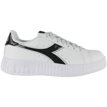 Skor Dam Sneakers Diadora Step p 101.178335 01 C1145 White/Black/Silver Vit
