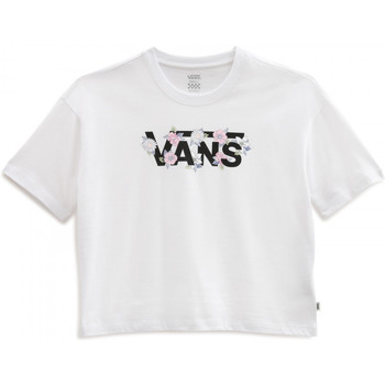 textil Dam T-shirts & Pikétröjor Vans Flow rina Vit