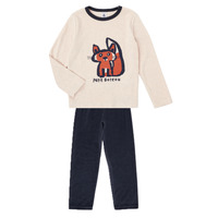 textil Pojkar Pyjamas/nattlinne Petit Bateau CERGY Flerfärgad