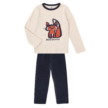 textil Pojkar Pyjamas/nattlinne Petit Bateau CERGY Flerfärgad