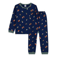textil Pojkar Pyjamas/nattlinne Petit Bateau CINGUO Marin