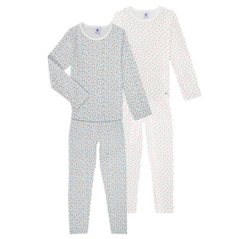 textil Flickor Pyjamas/nattlinne Petit Bateau LOT CUZABE Flerfärgad