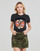 textil Dam T-shirts Desigual ELDA Svart